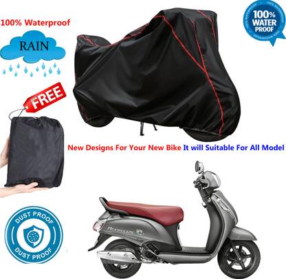 AutoGalaxy Waterproof Two Wheeler Cover for Suzuki