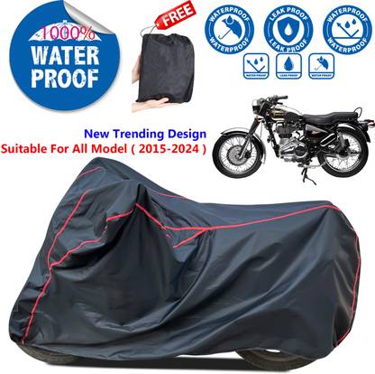 AutoGalaxy Waterproof Two Wheeler Cover for Royal Enfield