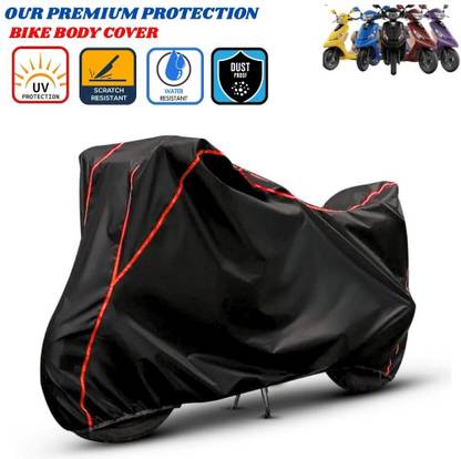 Delphinium Waterproof Two Wheeler Cover for TVS