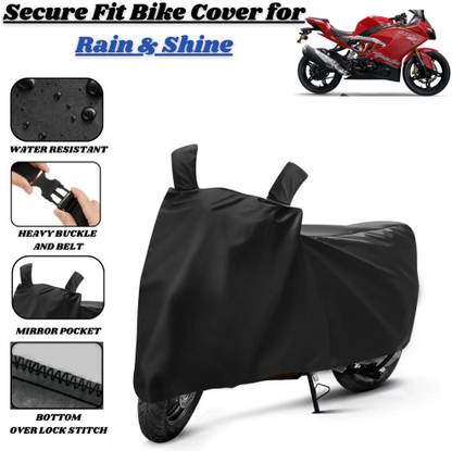 Delphinium Waterproof Two Wheeler Cover for TVS
