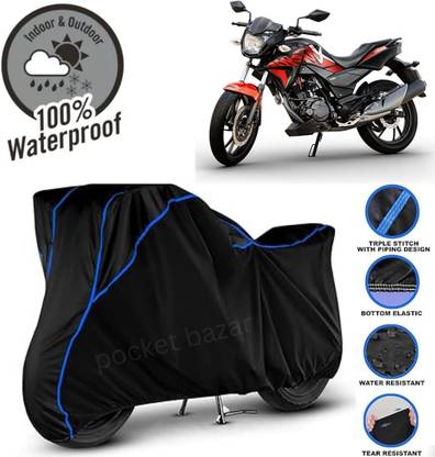 pocket bazar Waterproof Two Wheeler Cover for Hero