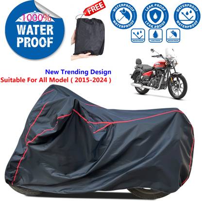 AutoGalaxy Waterproof Two Wheeler Cover for Royal Enfield