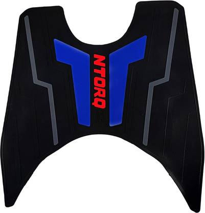 Italian Pai Blue Black Printed TVS Ntorq 125 Two Wheeler Mat