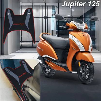 ENEMYT Foot Mat Compatible for Jupiter Two Wheeler Mat TVS Jupiter Two Wheeler Mat