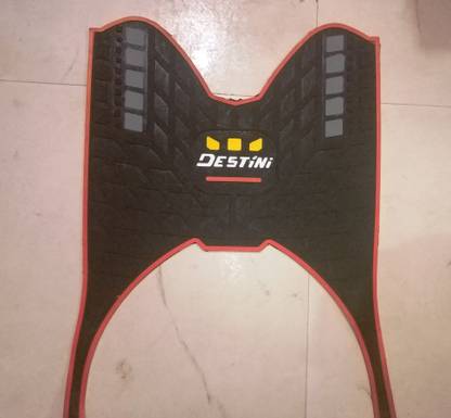 HALLOWS Destini Scooty foot mat Hero Destini 125 Two Wheeler Mat