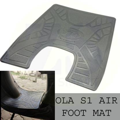 Znee Smart Footmat for Ola S1 Air, Black Ola S1 Air Two Wheeler Mat