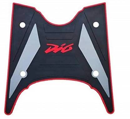 kaushikshope 3D Foot Mate Anti Skid Foot Floor Mat for Dio BS6 Scooter Multi Color Honda Dio Two Wheeler Mat