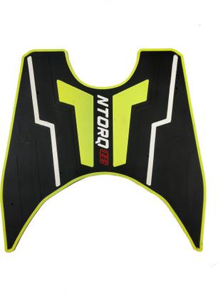 Digital Craft NTORQ 125 BS4/BS6 Anti Skid Multicolor Washable Foot Mat TVS Ntorq 125 Two Wheeler Mat