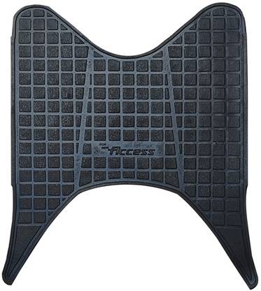 uri Access Black Foot Mat For Suzuki Access Two Wheeler Mat
