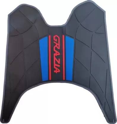 SEMAPHORE Multi-Color Rubber Footmat Honda A-Class Two Wheeler Mat
