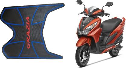 AIRSKY Honda Grazia FOOTMAT/FLOORMAT/SCOOTY MAT Honda Grazia Two Wheeler Mat