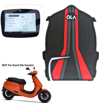 Zealsy Electric Ola S1/S1 PRO DIKY Boot Space Seat Box mat and Screen Protector Combo Ola UVA Two Wheeler Mat