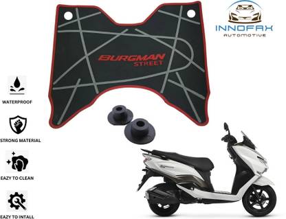 innofax BURGMAN FOOT MAT Suzuki Burgman Street, Burgman Street 125 Two Wheeler Mat