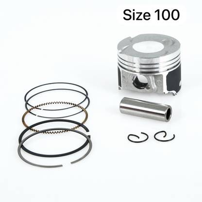 WE PISTON KIT BAJAJ DISCOVER 100T / DISCOVER 100M (SIZE 100) 2007::2015 10.5 0.5 : 1 Cast