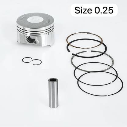 WE PISTON KIT TVS APACHE RTR 160 2V (0.25) 2007::2016 9.5 ± 0.5:1 Cast