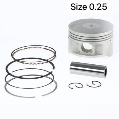 ASHKA PISTON KIT FOR YAMAHA FZ NEW (SIZE 0.25) 2019::2023 9.6 : 1 Cast