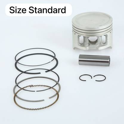 WE PISTON KIT FOR SUPER SPLENDOR / GLAMOUR (SIZE STANDARD) 2005::2019 9.1:1 Cast
