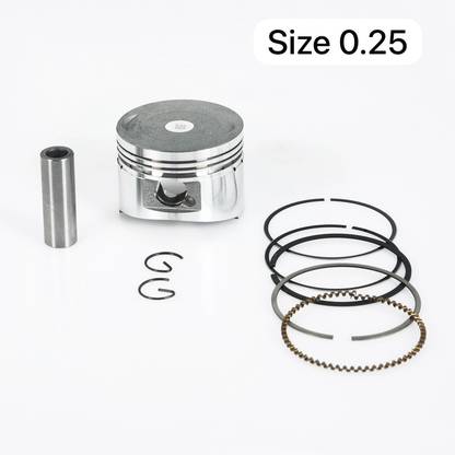 WE PISTON KIT FOR HONDA ACTIVA NEW MODEL / 110 / AVIATOR (0.25) 2009 TO 2014 9.5:1 Cast