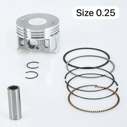 WE PISTON KIT FOR TVS XL-100 (SIZE 0.25) 2016::2023 10.3:1 Cast