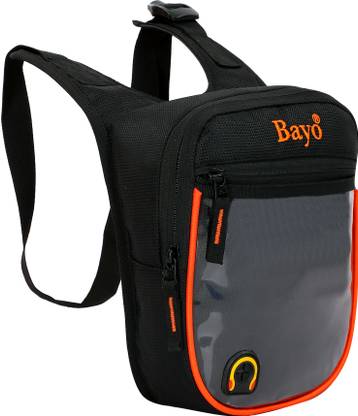 BAYO Luggage Box Black Polyester Motorbike Saddlebag