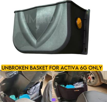 Aklin Boky ACTIVA 6G Luggage Box Black PVC Motorbike Saddlebag