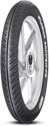 MRF 80/100-18 47P Zapper-FS Tubeless 80/100-18 Front Two Wheeler Tyre