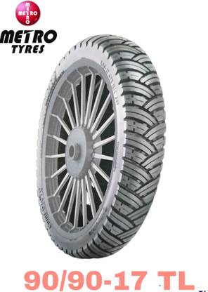 METRO TYRES 90/90-17 90/90-17 Front & Rear Two Wheeler Tyre