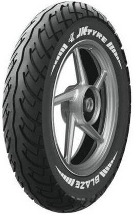 JK TYRE TYRE BLAZE BA21 90/100-10 (TUBE LESS) Front & Rear Tyre BA21 90/100-10 Rear Two Wheeler Tyre