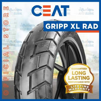 CEAT 160/60-R17 GRIPP XL RAD 160/60-R17 ( UPSIZE FOR 150/60-R17 ) GRIPP XL RAD Rear Two Wheeler Tyre