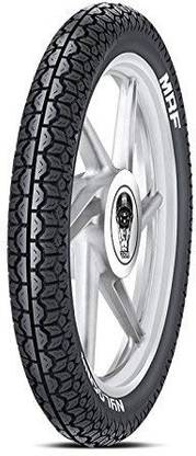 MRF 3.00/17 NYLOGRIP PLUS 50P Tubeless Bike Tyre, Rear Rear Two Wheeler Tyre