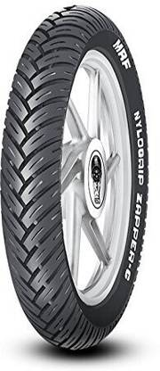 MRF 120/80/18 ZAPPER C TUBE LESS BIKE REAR TYRE Rear Two Wheeler Tyre