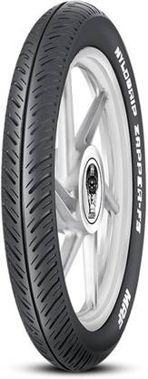 MRF 100/90-19 57P ZAPPER-FS FRONT Tube Type Tyre 100/90-19 57P Front Two Wheeler Tyre