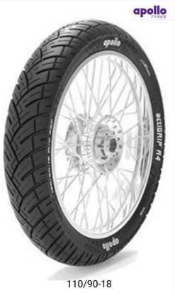 APOLLO TYRES 110/90-18 R4 (tyre with tube) 110/90-18 Rear Two Wheeler Tyre