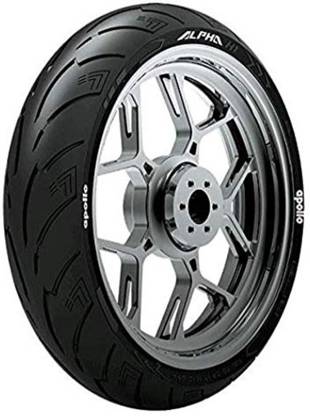 Apollo 130/70 R17 62H ALPHA S1 TL-D 130/70R17 Front & Rear Two Wheeler Tyre