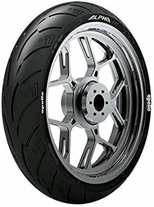 Apollo ALPHA S1 130/70 R17 62H Tubeless bike tyre Rear Two Wheeler Tyre