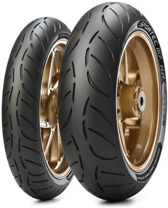 Metzeler SPORTEC M7 RR 120/70ZR17 58W TL & 190/55ZR17 75W TL Front & Rear Two Wheeler Tyre
