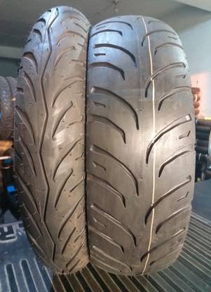 CEAT 100/80-R17 (NYLON) & 140/60-R17 (RADIAL) ZOOM COMBO PACK 2 TYRES ( FRONT - NYLON & REAR - RADIAL) ZOOM Front & Rear Two Wheeler Tyre