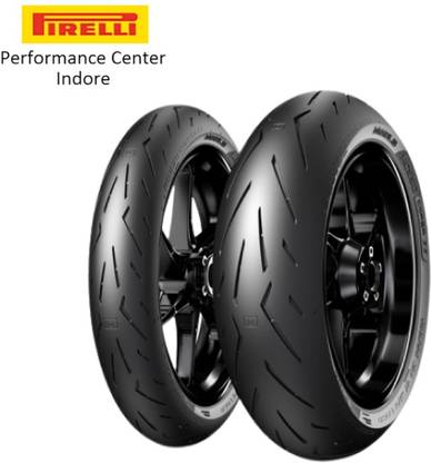 PIRELLI DIABLO ROSSO CORSA II 120/70ZR17 58W TL & 200/60ZR17 83W TL Front & Rear Two Wheeler Tyre