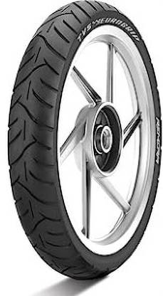 TVS 90/90-17 49P TBL ATT455F Tubeless Bike Tyre, Front (3MCY50 90/90-17 49P TBL ATT455F टायर