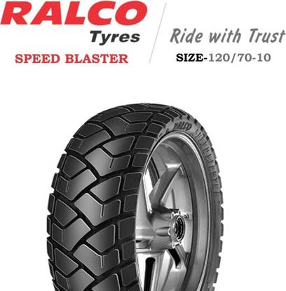 Ralco 120/70-10 120/70-10 Rear Two Wheeler Tyre