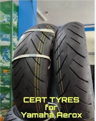 CEAT 110/80-R14 & 140/70-R14 ZOOM COMBO PACK 2 TYRES ( FRONT & REAR ) ZOOM Front & Rear Two Wheeler Tyre