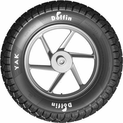 Dolfin SCOOTER TYRE TUBELESS 90/90-12 YAK Rear Two Wheeler Tyre