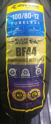 JK TYRE 100/80-R12 BLAZE 44 TVS NTORQ 125 Front Two Wheeler Tyre