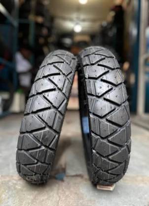 MICHELIN 90/90-12 & 90/100-10 ANAKEE CROSS COMBO PACK 2 TYRES ( FRONT & REAR ) ANAKEE Front & Rear Two Wheeler Tyre