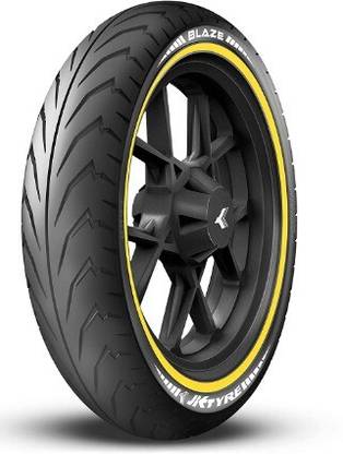 JK TYRE 80/100/17 BLAZE BF33 Tubeless Bike Tyre, Front Front Two Wheeler Tyre