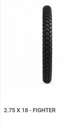 RPl RPL_Fighter 2.75X18 Rear Two Wheeler Tyre