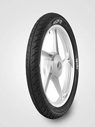 Apollo ACTIZIP F2(TT)-K 2.75-18 4PR 42P Front & Rear Two Wheeler Tyre