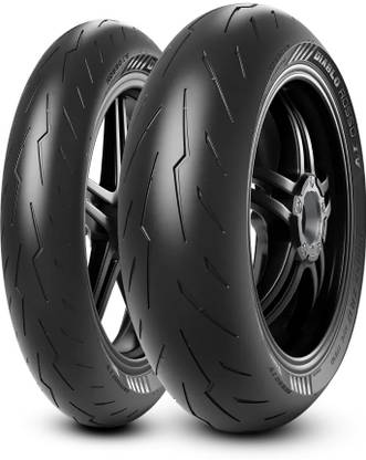 PIRELLI DIABLO ROSSO IV 120/70ZR17 58W & 190/55ZR17 75W Front & Rear Two Wheeler Tyre