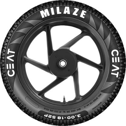 CEAT 102974 MILAZE 52P 3.00.18 Rear Two Wheeler Tyre