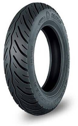 MRF 90/100-10 53J Nylogrip Zapper 90/100r10 Front & Rear Two Wheeler Tyre
